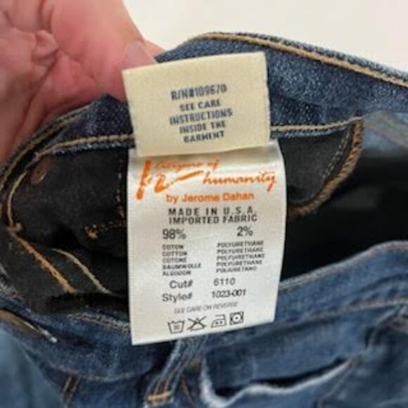 Y2K Citizens of Humanity Dita Low Rise Bootcut Jeans Women's 28 Petite USA - Picture 11 of 15